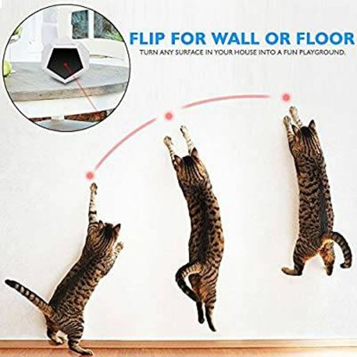SereneLife Juguete láser automático para gatos 🐈🐱