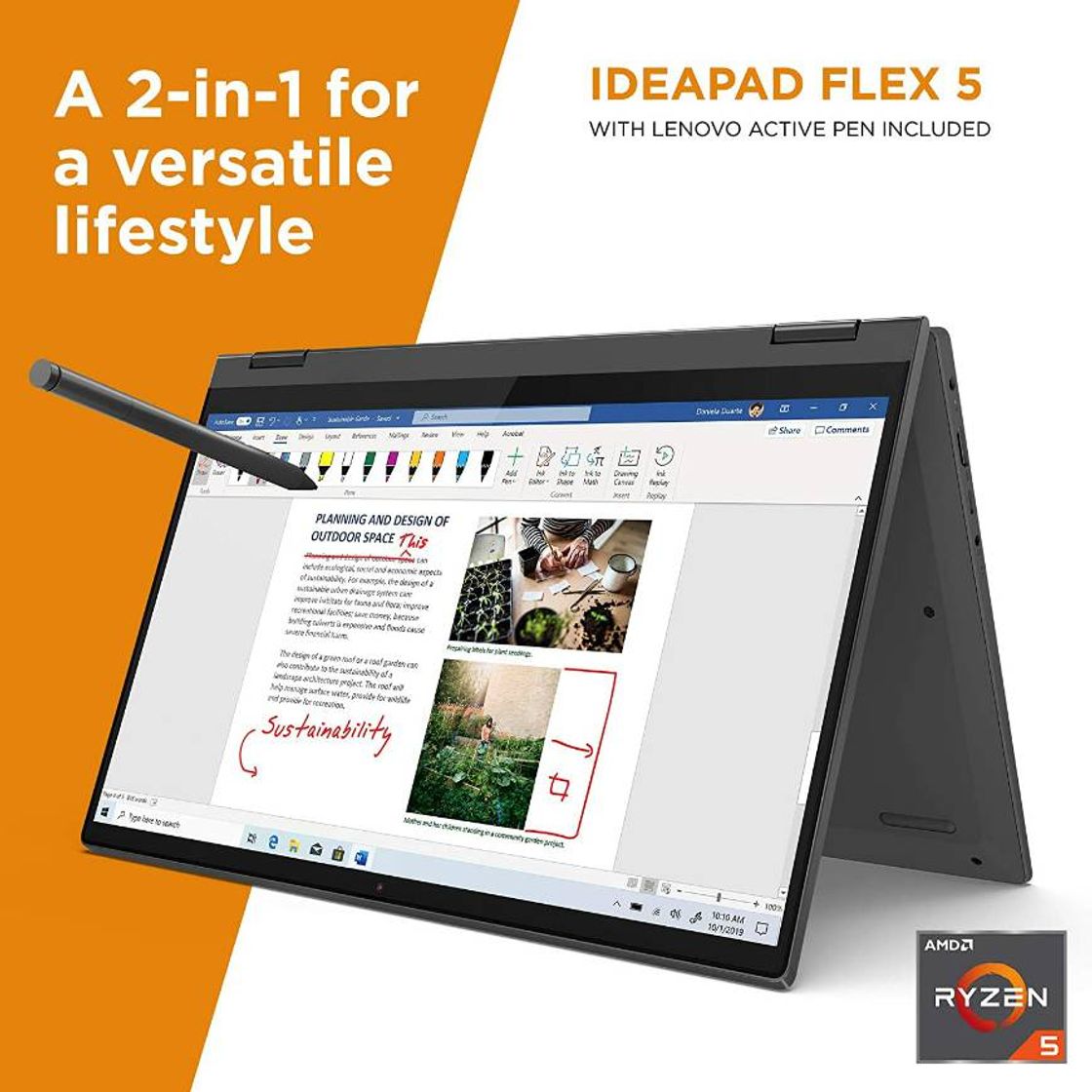 Fashion ⭐ Lenovo Flex 5 14" 2-in-1 Laptop, 14.0" FHD 💻