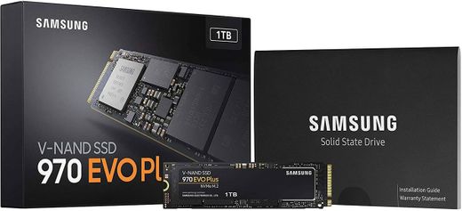 
Samsung 970 EVO Plus Series PCIe NVMe - M.2 Internal SSD ⭐