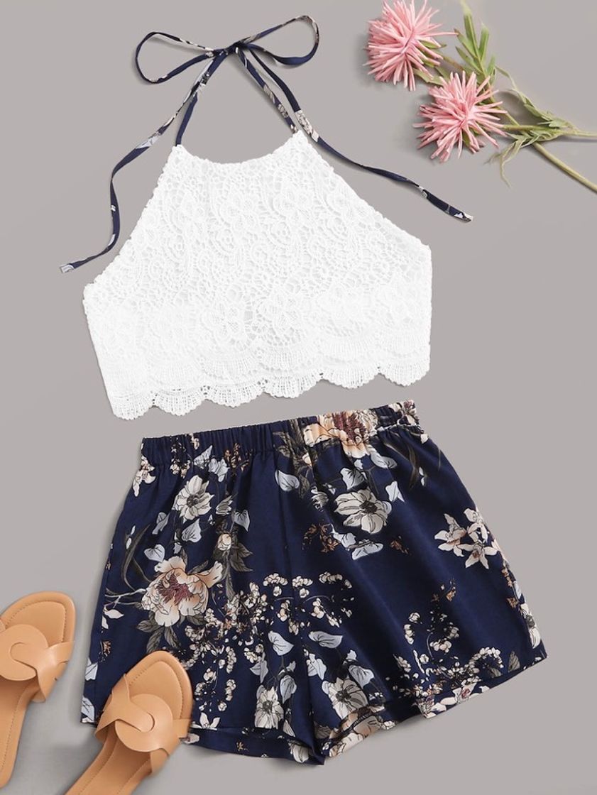 Social Conjunto short y top 