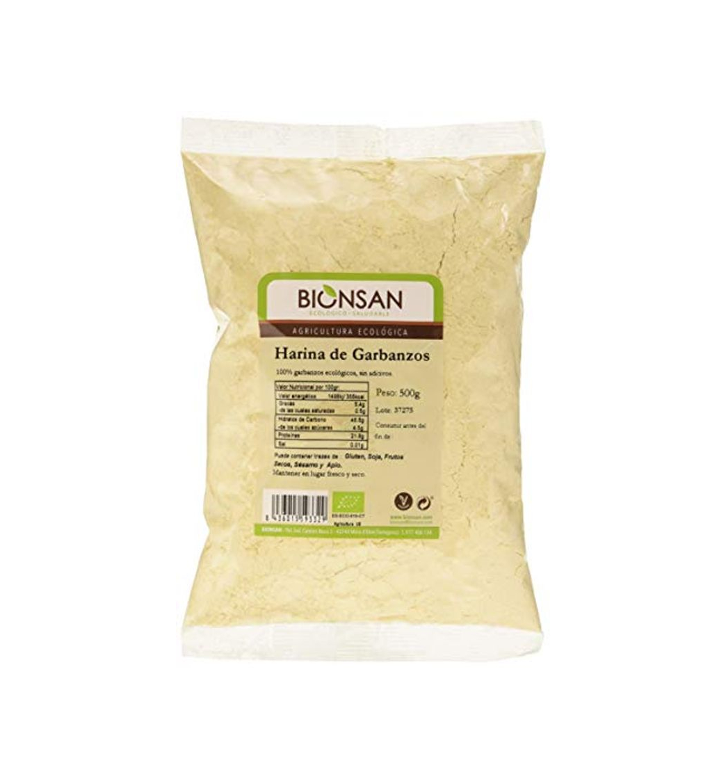 Producto Bionsan Harina de Garbanzos Ecológica - 3 bolsas de 500 gr -