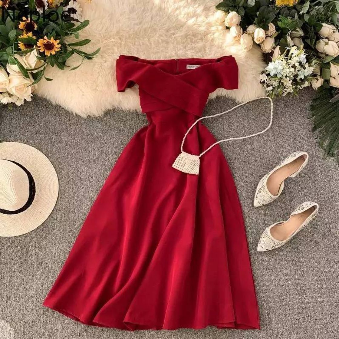 Fashion Vestido rojo