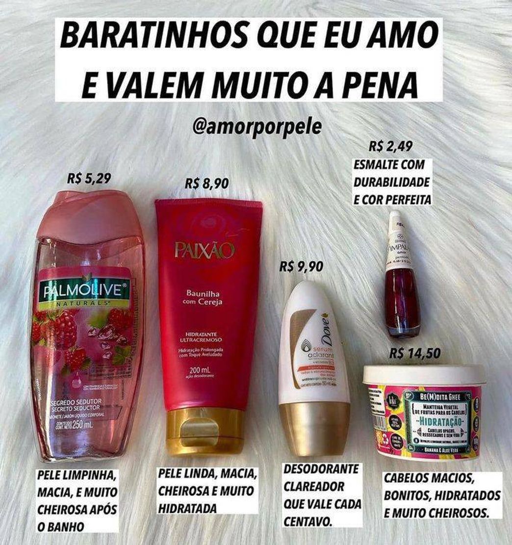 Fashion Produtinhos baratos e que vale a pena 