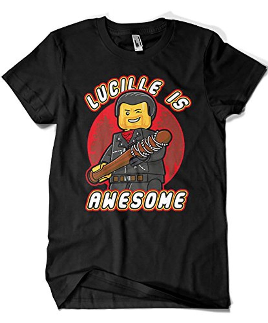 Fashion 2417-Camiseta Lucille is Awesome v2