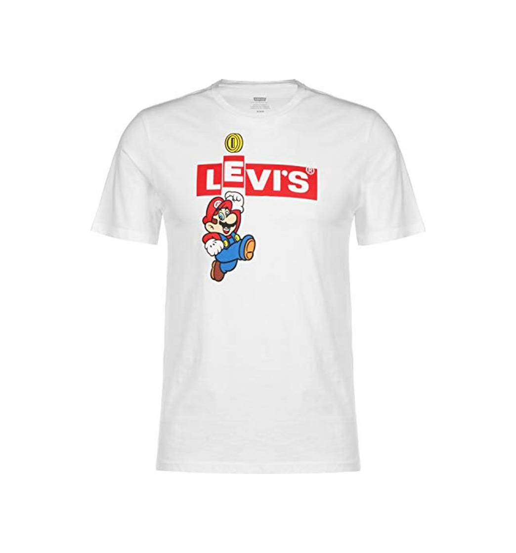 Moda Levi's® Nintendo Graphic Camiseta Mario boxtab White