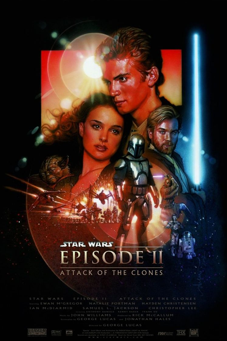 Película La guerra de las galaxias. Episodio II: El ataque de los clones