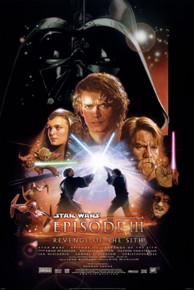 Película La guerra de las galaxias. Episodio III: La venganza de los Sith