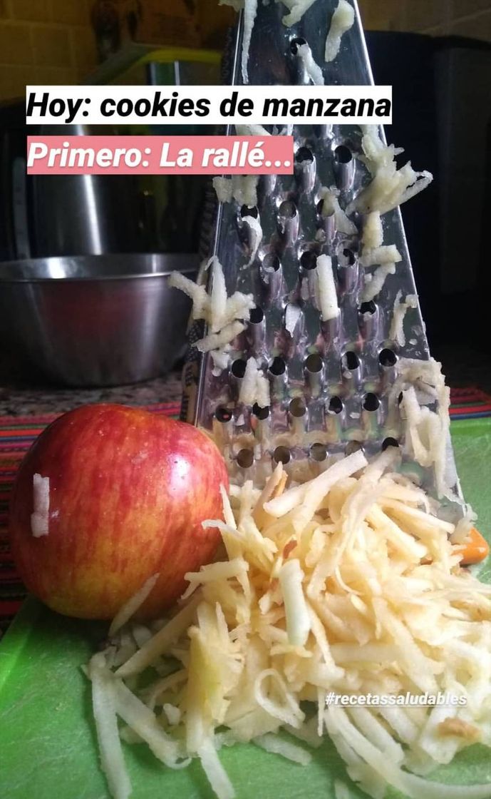 Moda GALLETAS DE AVENA Y MANZANA