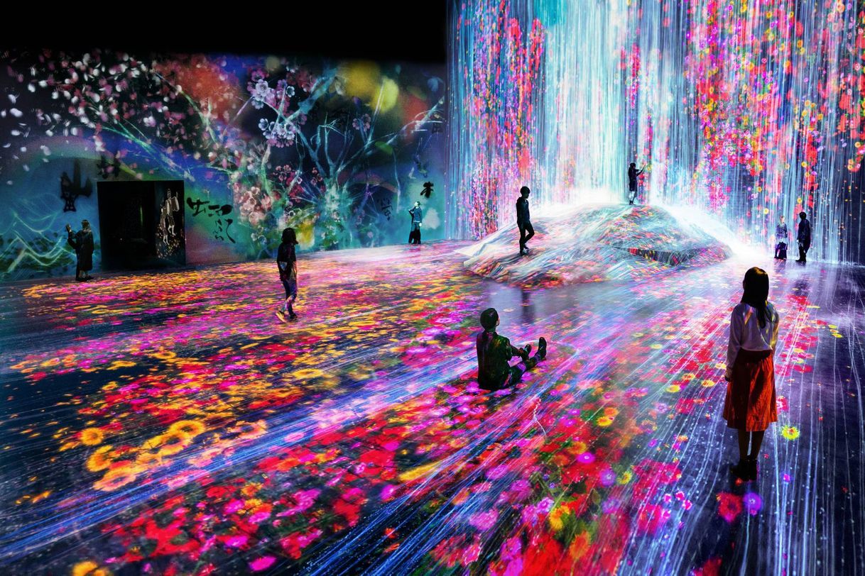 Lugar teamLab Borderless Tokyo: MORI Building DIGITAL ART MUSEUM