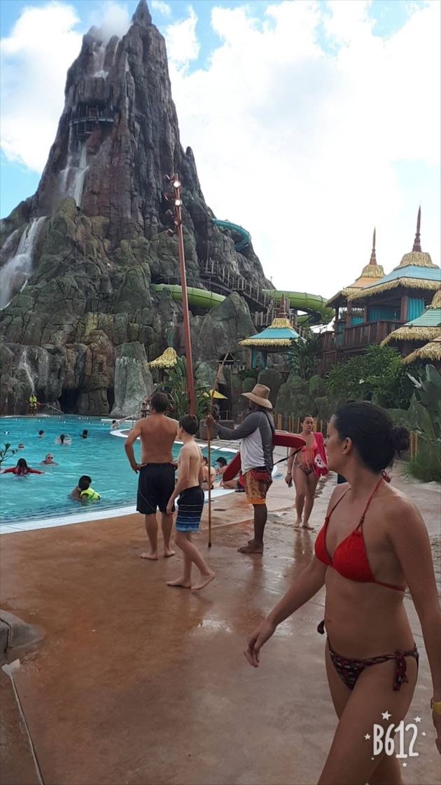 Lugar Volcano Bay