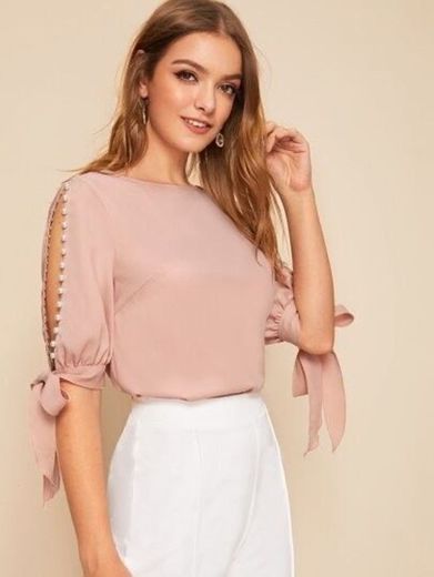 Blusa discreta