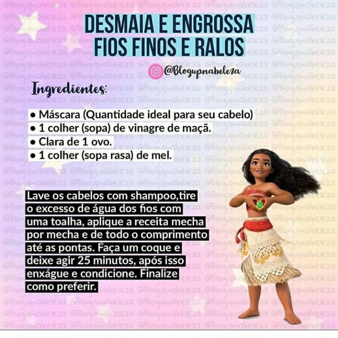 Hidratação desmaia cabelo 