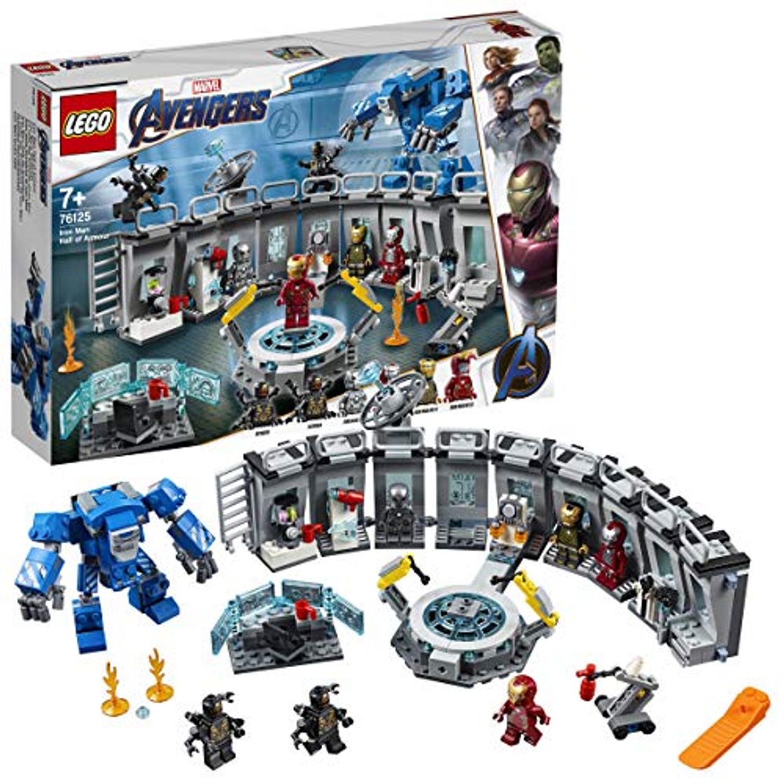 Social LEGO Super Heroes - Iron Man: Sala de Armaduras, Juguete de Construcción