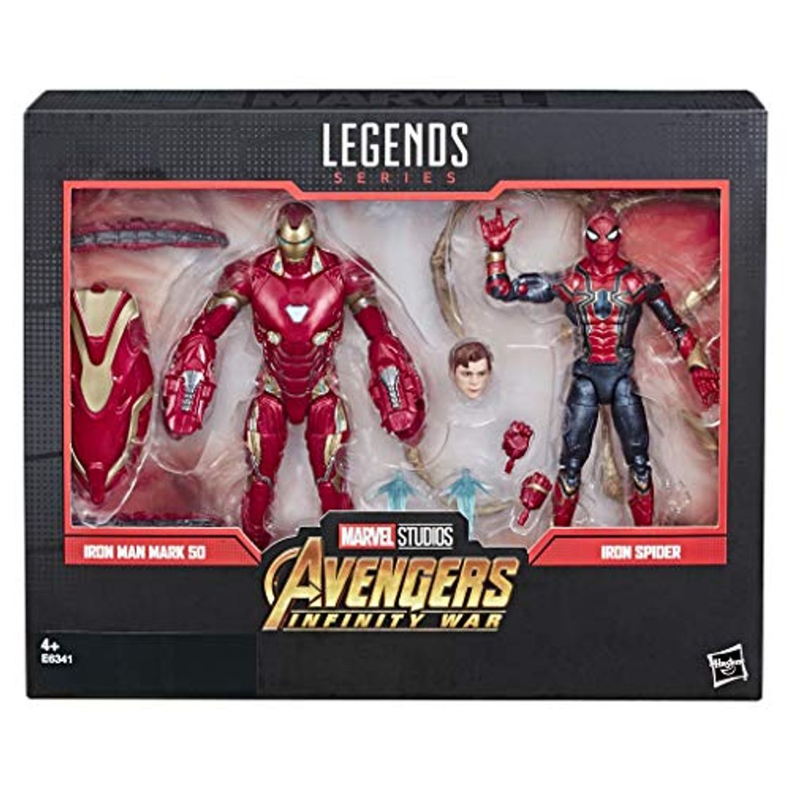 Social Marvel Legends - Iron Man Mark 50 y Iron Spider