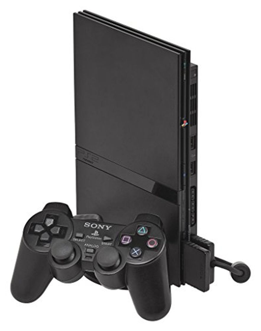 Social Sony Consola PlayStation 2 Slimline [Negro] [PlayStation 2] [Producto Importado]