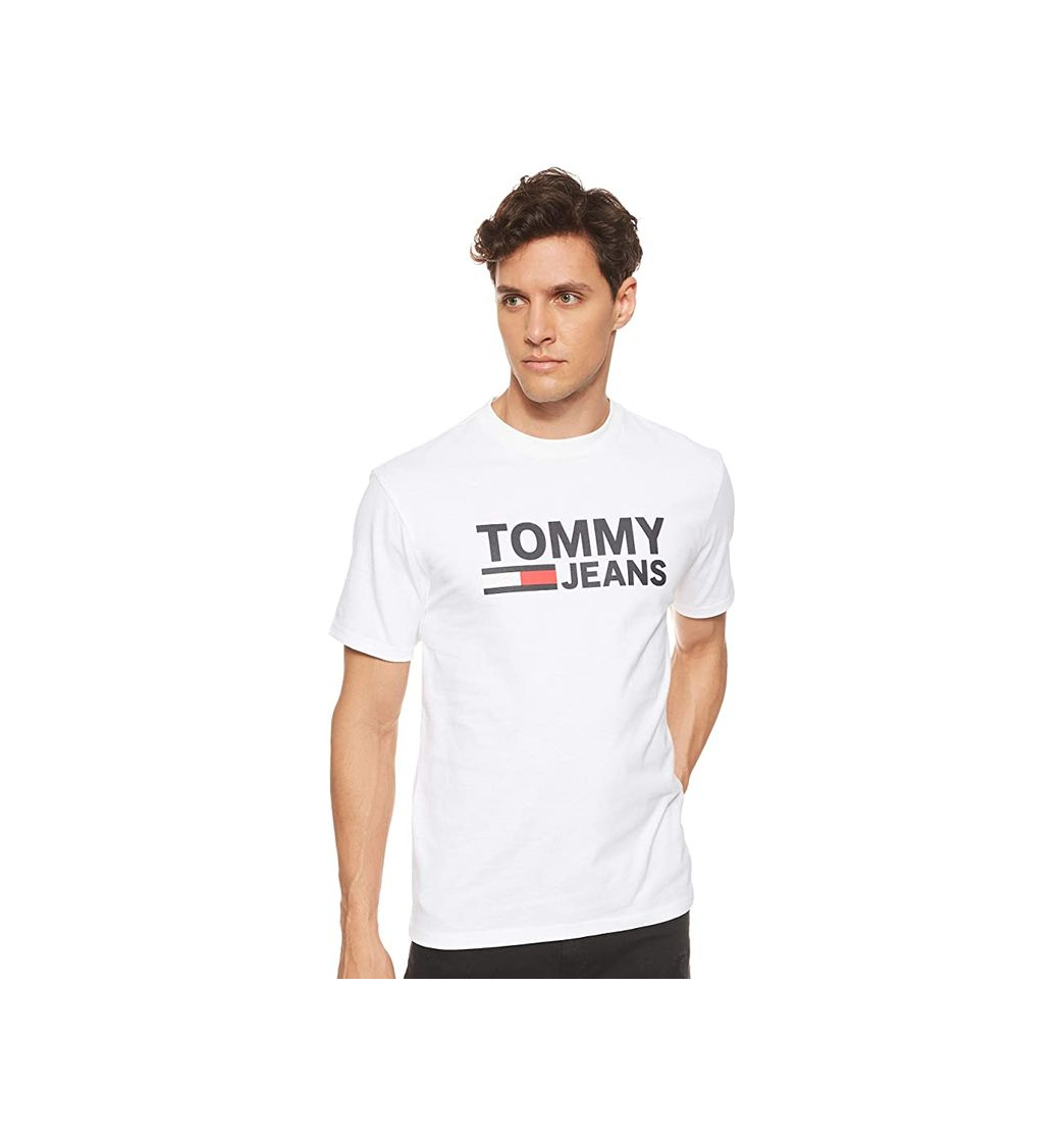 Producto Tommy Hilfiger SS tee Logo Camiseta, Blanco