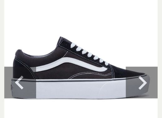 Zapatillas Old Skool de plataforma | Negro | Vans