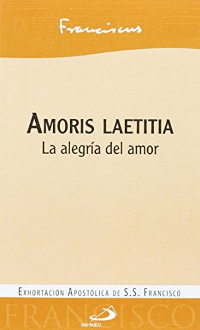 Books Amoris laetitia: La alegría del amor