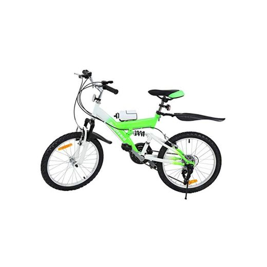 MuGuang Bicicleta de Montaña 20 Pulgadas Bicicleta Infantil 21 Speed Come with