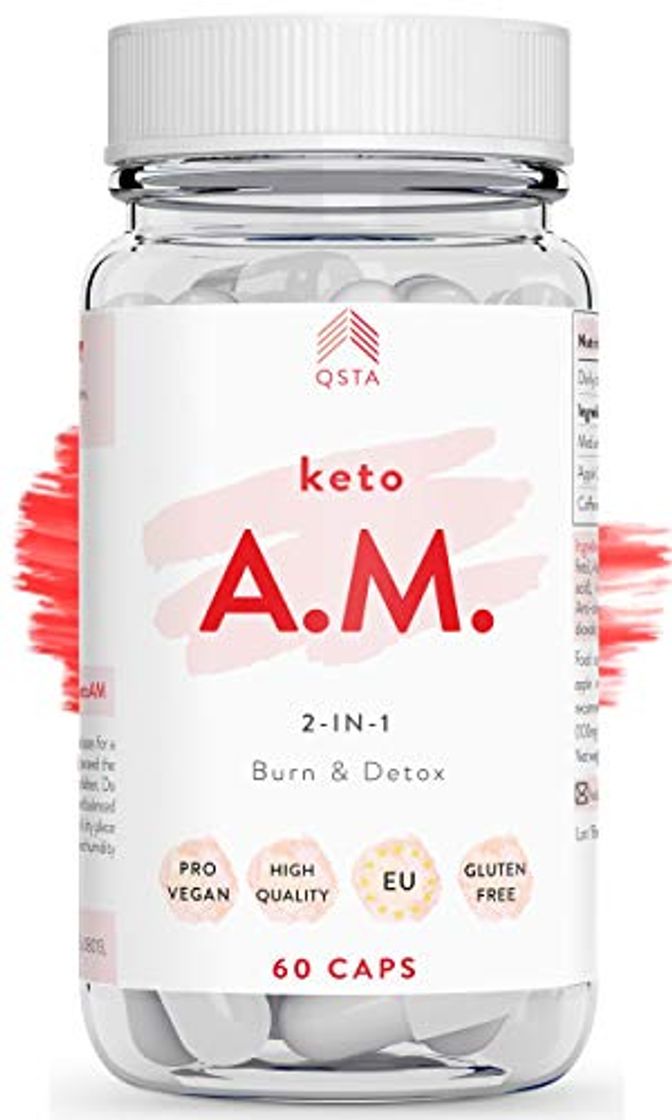 Place Keto Plus Original AM (45 DIAS) - Quemagrasas potente para adelgazar y