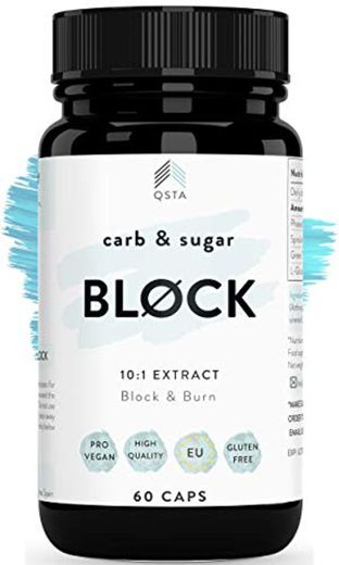 Keto Carb & Sugar BLOCK 4000mg (60 DIAS) - Bloqueador de Hidratos