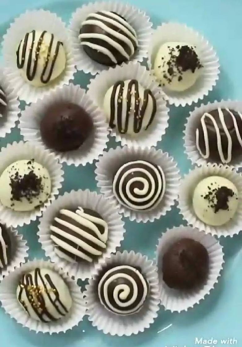 Moda Receita trufas de oreo