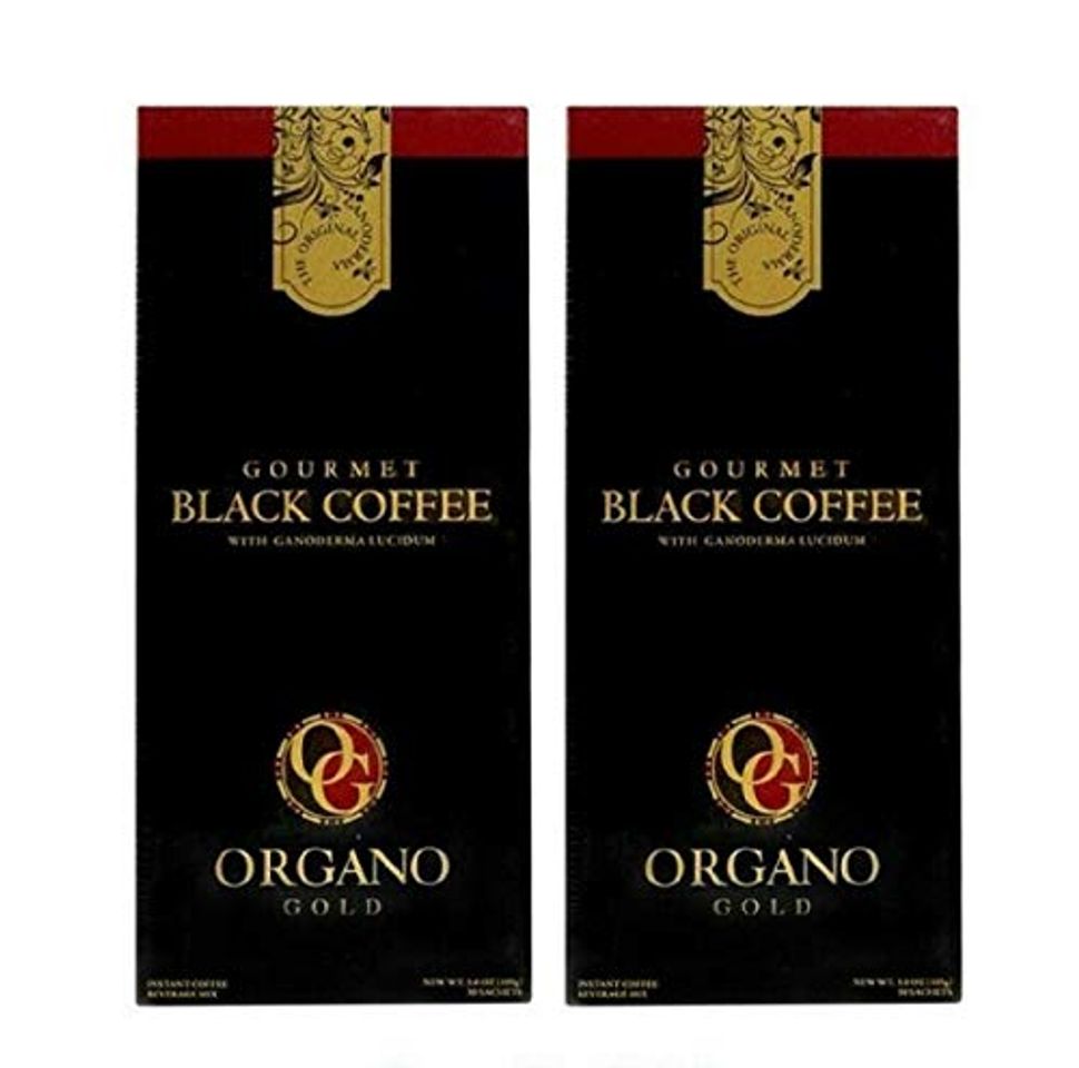 Productos Organo Gold GOURMET BLACK COFFEE Café NOIR