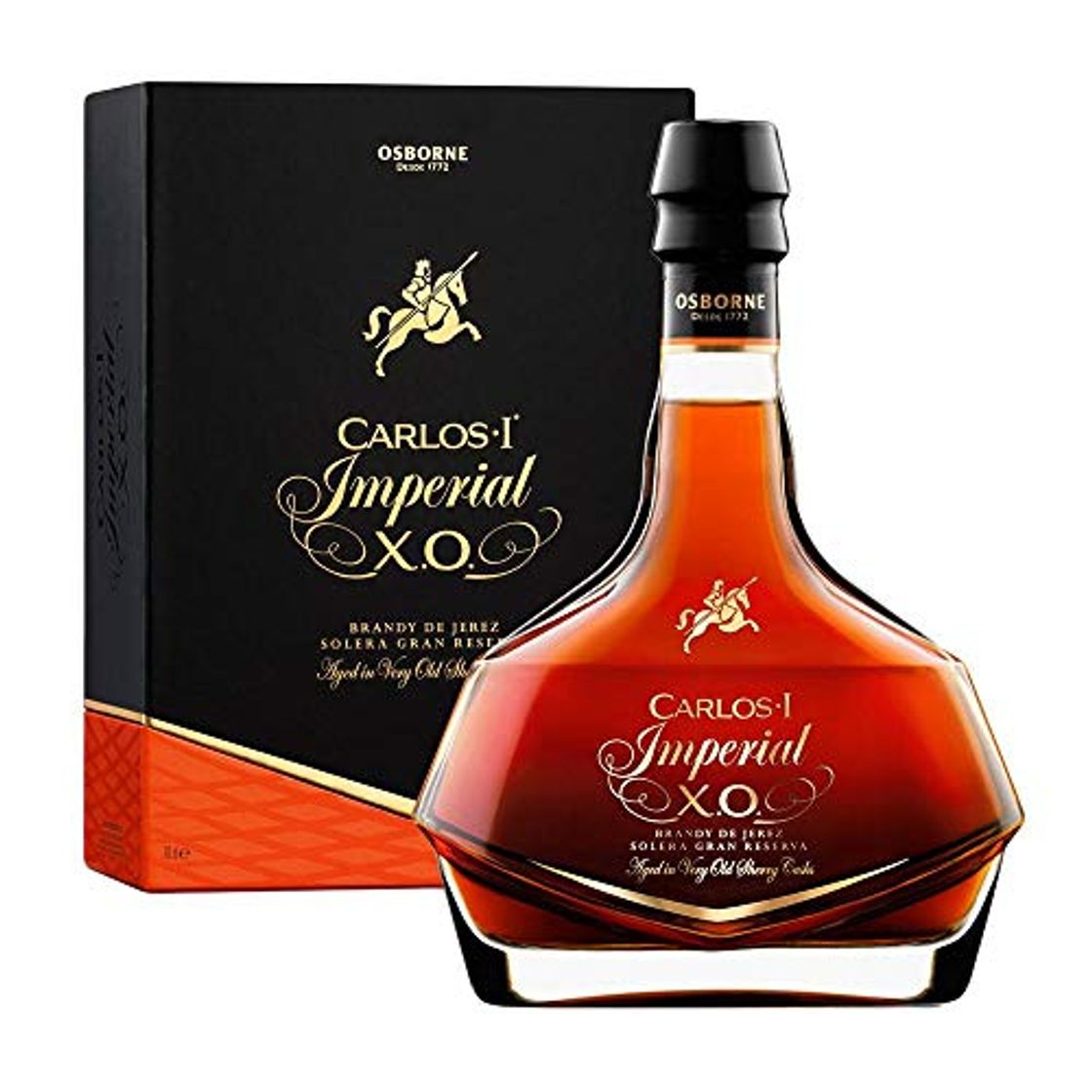 Lugares Carlos I Imperial XO Brandy de Jerez Solera Gran Reserva de Osborne