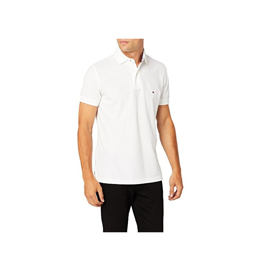 Fashion Tommy Hilfiger Core Hilfiger Regular Polo, Blanco