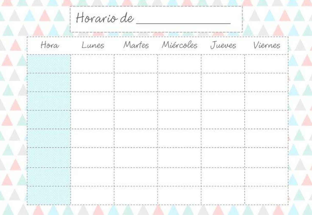 Moda Horario