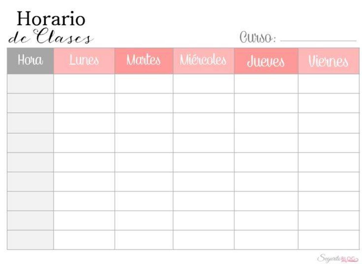 Fashion Horario