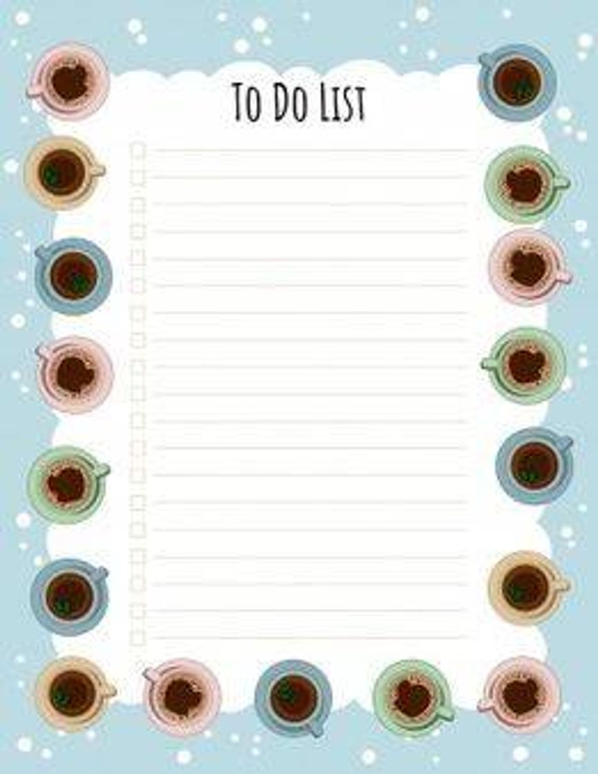 Moda To do list 