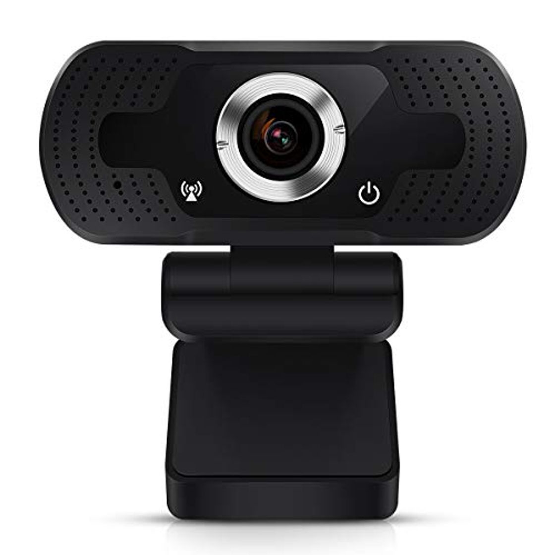 Social TMEZON Webcam 1080P, cámara Web USB, cámara de computadora HD para Skype,