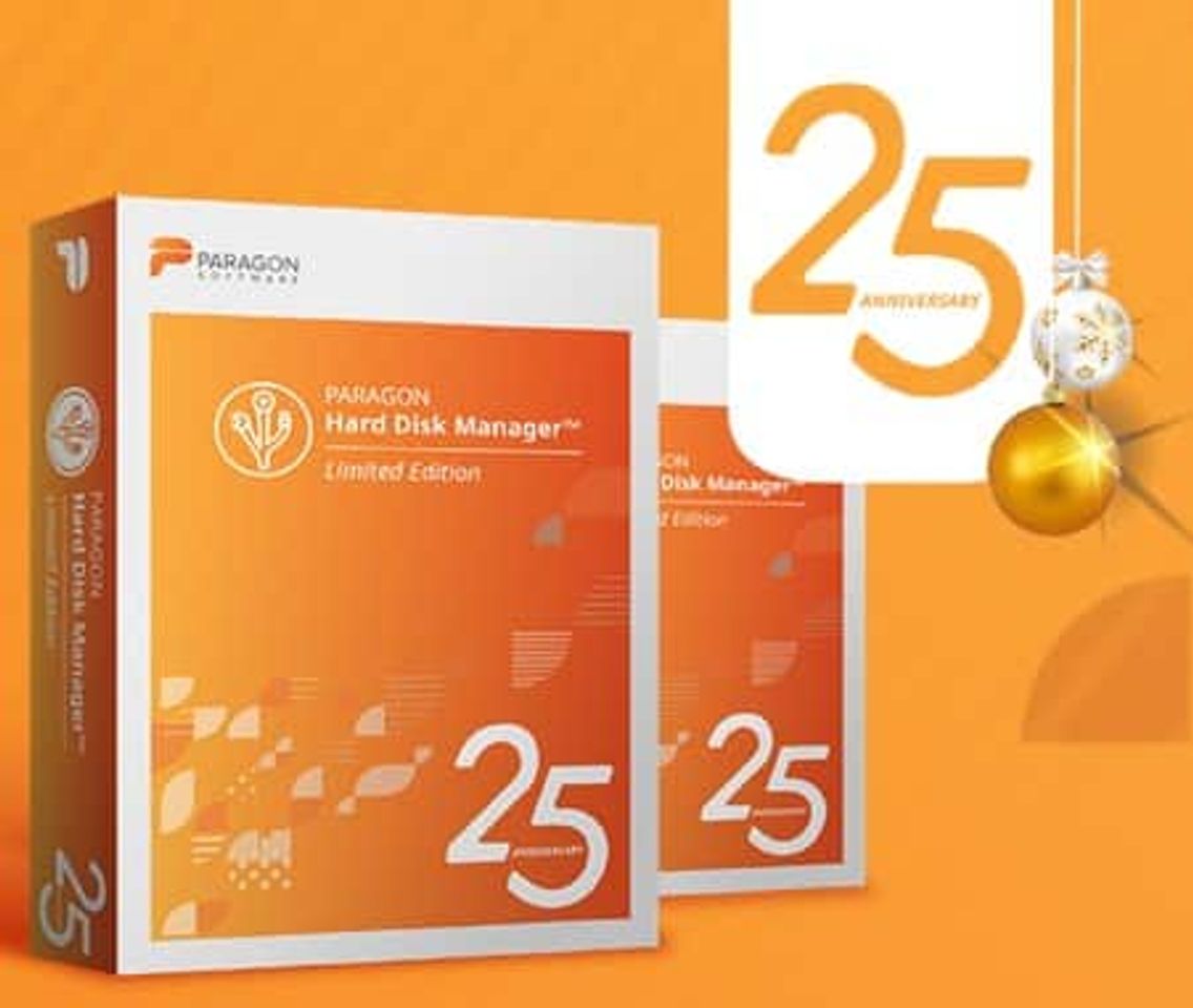 Social Paragon Hard Disk Manager para Windows 25th Anniversary 