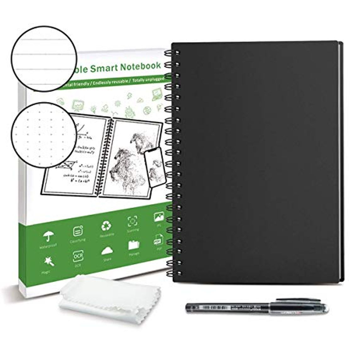 Social Erasable Everlast Cuaderno Reutilizable