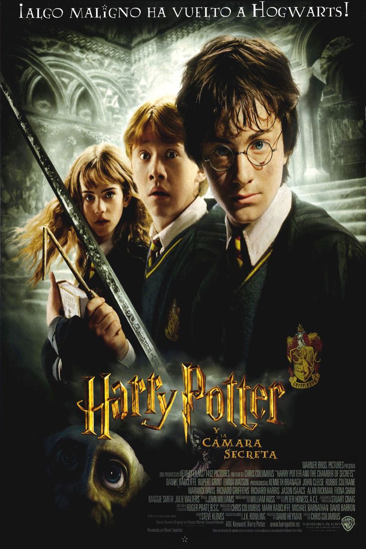 Película Harry Potter and the Chamber of Secrets