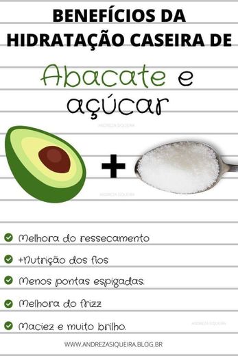 Abacate + açúcar e seus benefícios 👇🏾😴