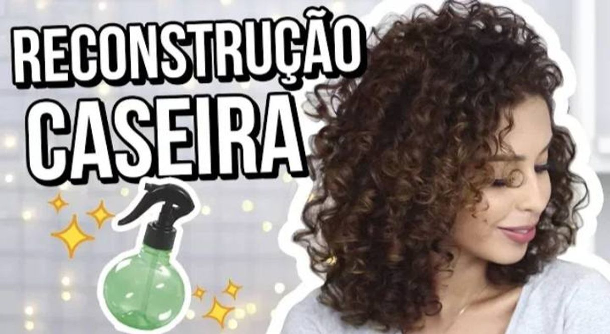 Fashion COMO FAZER RECONSTRUÇÃO CASEIRA - YouTube