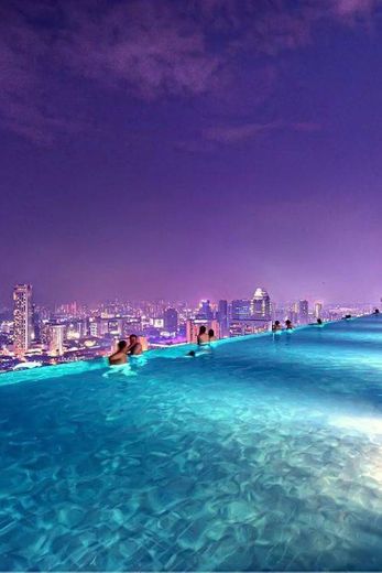 Hotel Marina Sands bay,em Singapura 