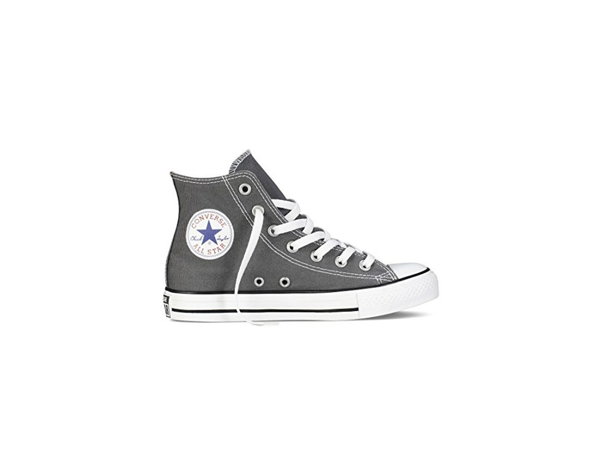 Moda Converse Chuck Taylor All Star Hi, Zapatillas de tela Unisex, Negro