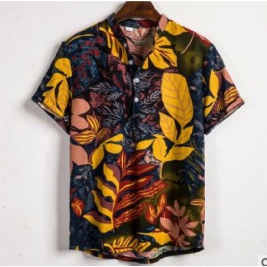 Moda Camiseta hawaiana 