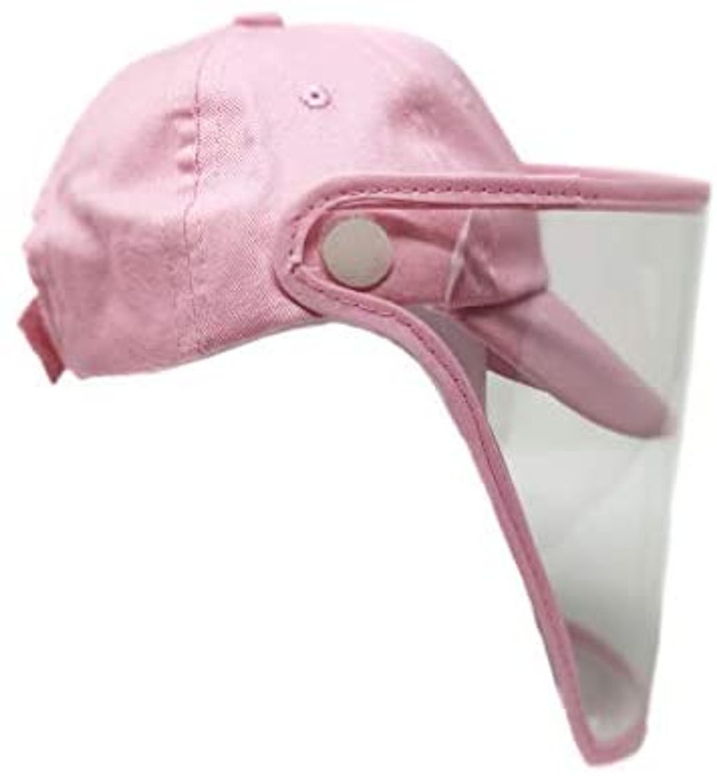 Moda Careta de protección con gorra para bebé PROMOTEX rosa