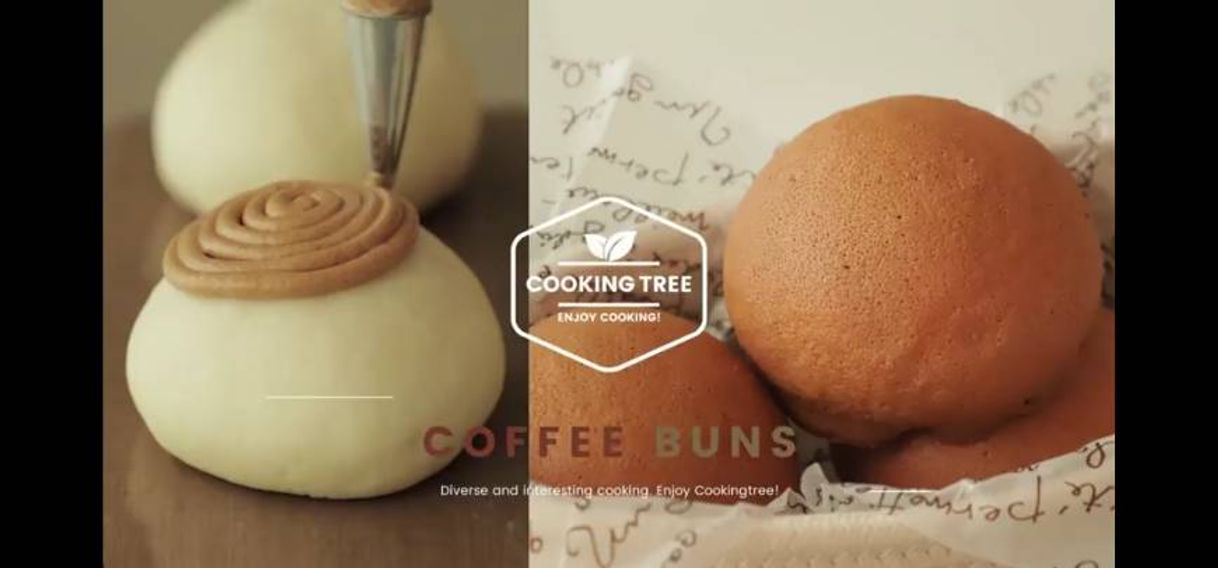 Fashion Coffee Buns- the cooking tree