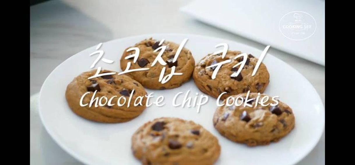 Fashion Galletas con chispas de chocolate - Cooking see