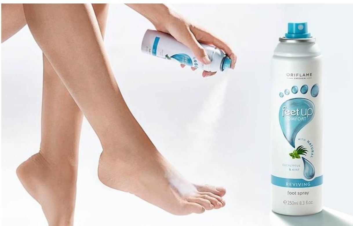 Moda spray para pies feet up para brindar un aroma fresco a los👣