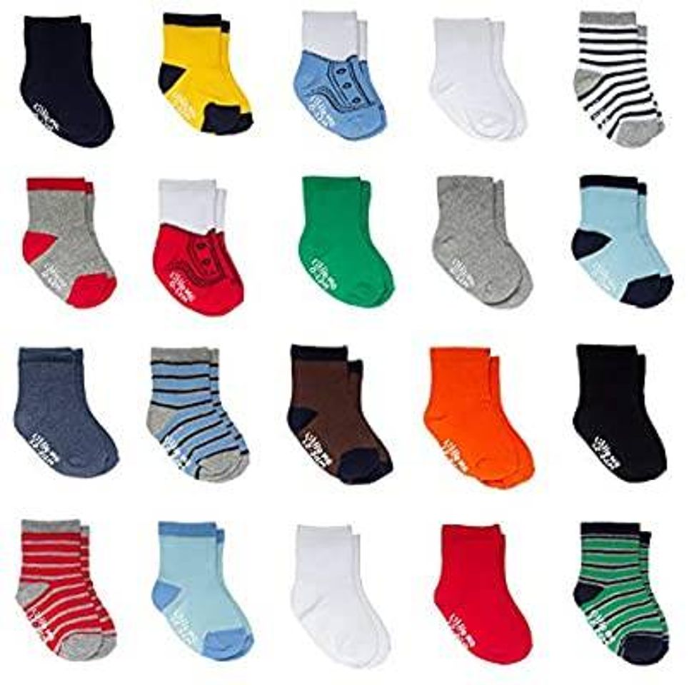 Fashion Pack de 20 pares de calcetines surtidos para bebé 👶🏻🧦