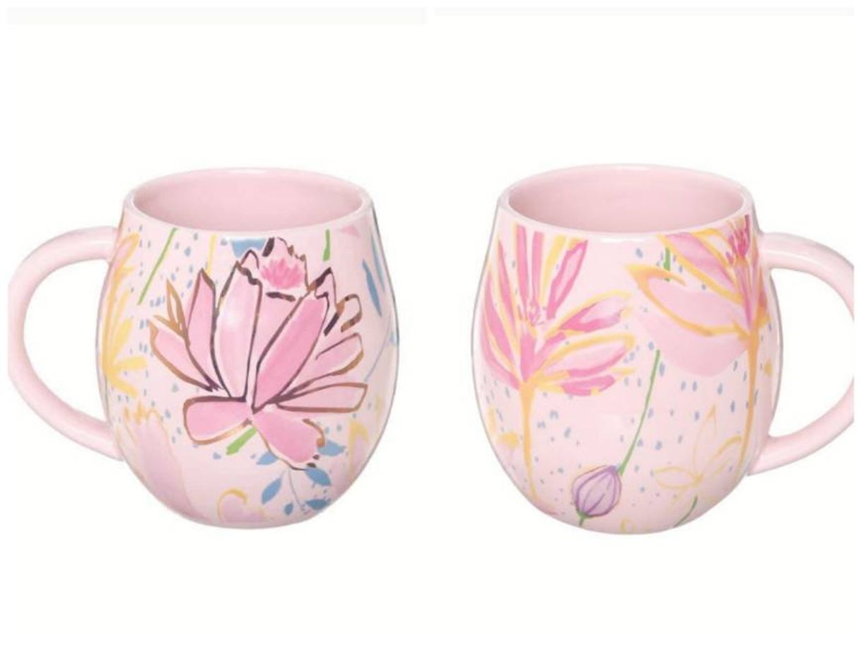 Social 💠Taza Haus Pink Flowers