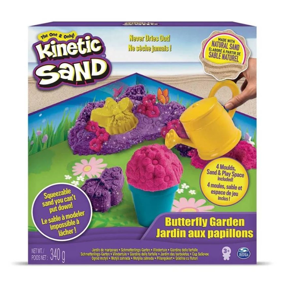 Fashion 💠Set Jardín de Mariposas Kinetic Sand Spin Master 