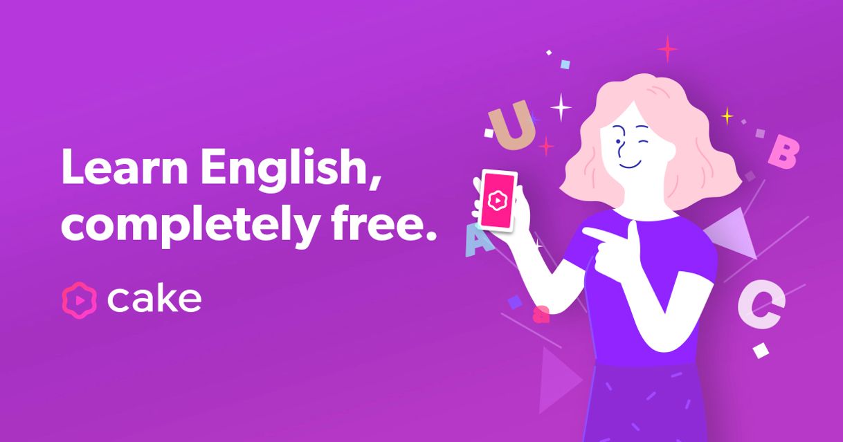 Fashion Cake - Learn English, completely free.