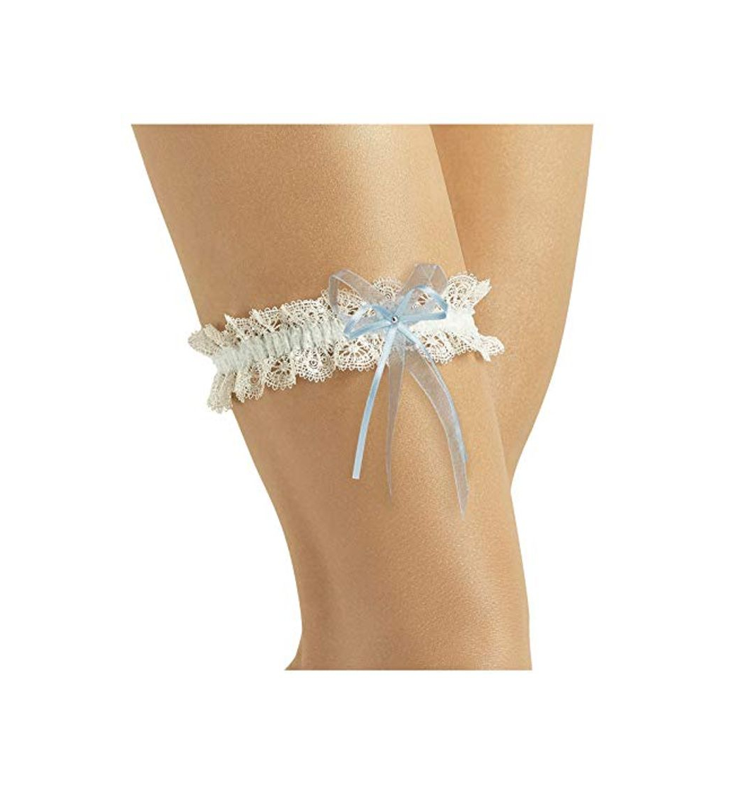 Social Liga Novia ELEGANTE a la Boda- Liga Nupcial VINTAGE con Lazo de